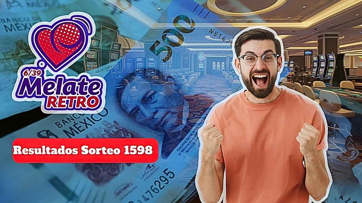 Melate Retro sorteo 1598: resultados y números ganadores del 10 de enero 2026