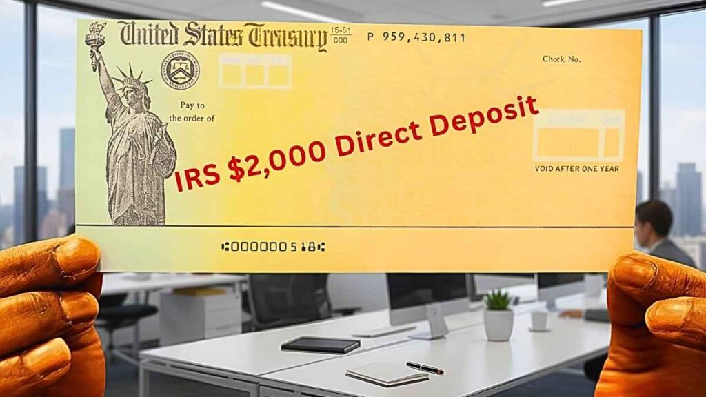 IRS 2026: Depósito Directo de $2000 — Quiénes Son Elegibles y Cómo Reclamar el Pago